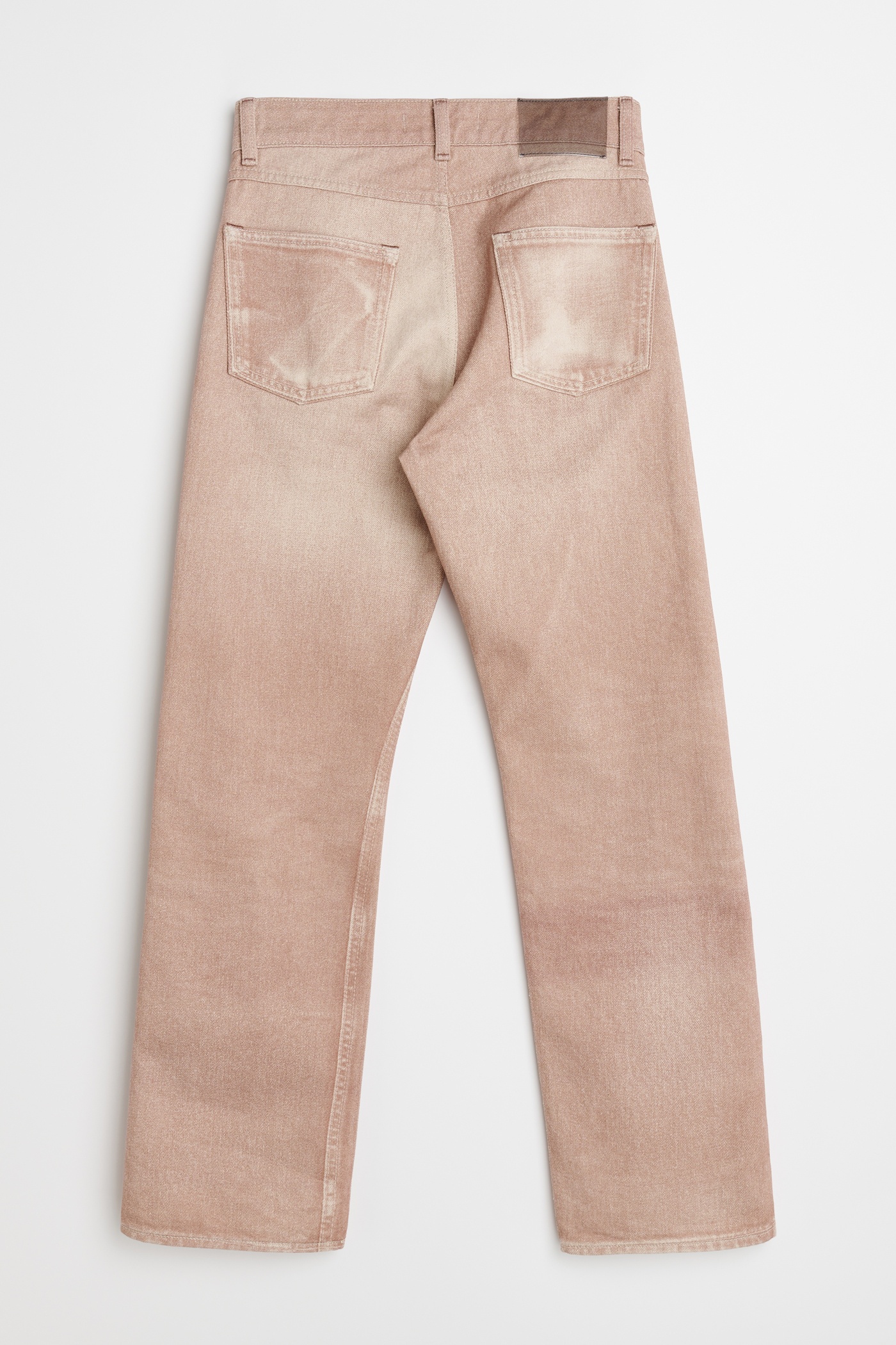Linear Cut Digital Rust Denim - 8