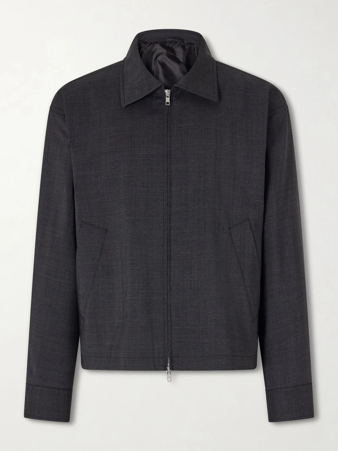 Mail Prince of Wales Checked Wool-Twill Jacket - 1