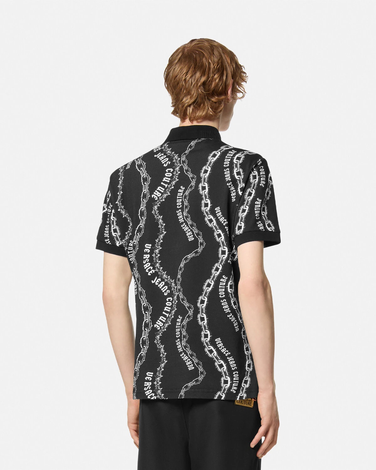 Chain Couture Slim-Fit Polo Shirt - 5