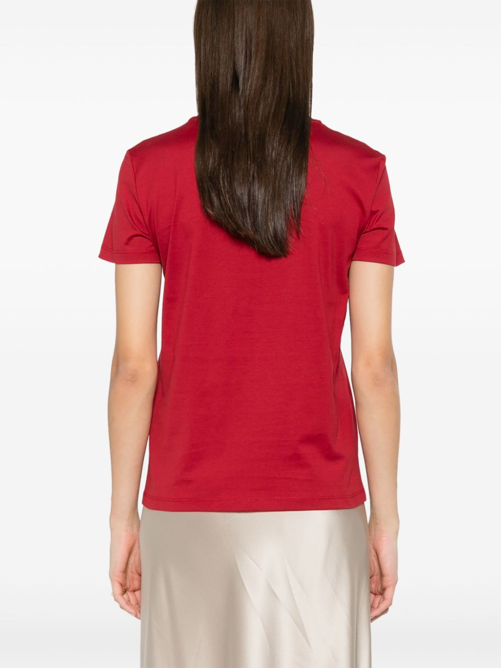 Max Mara Women Logo Cotton T-Shirt - 2