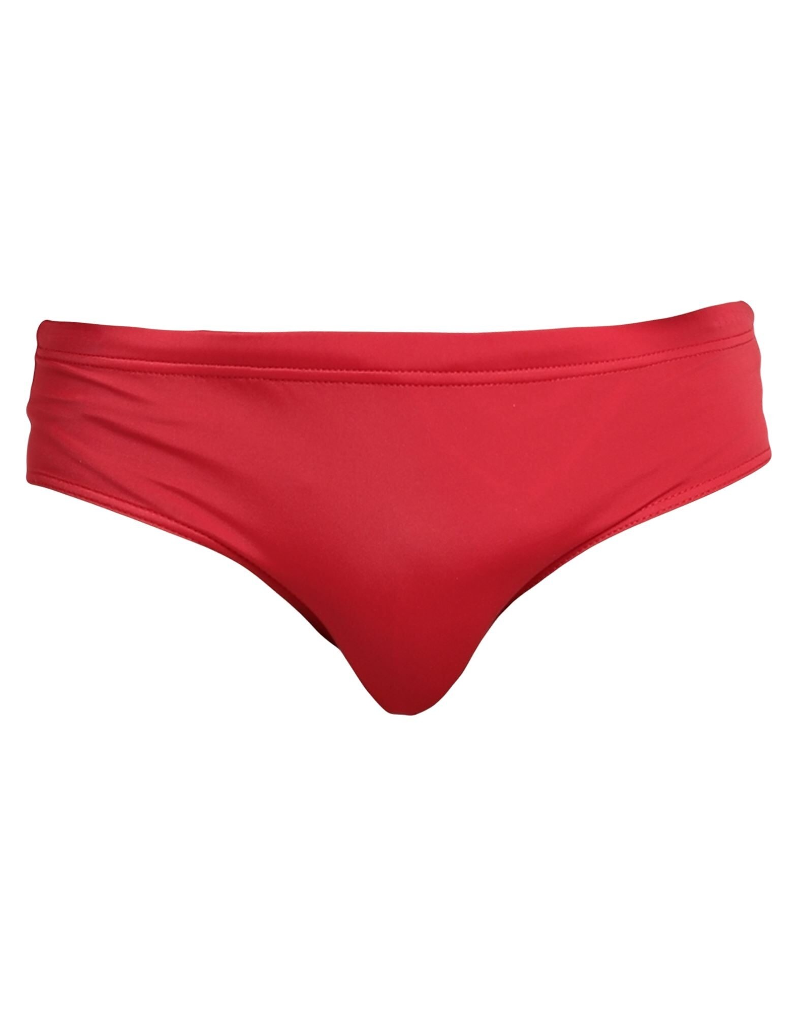 Red Men's Swim Briefs - 1