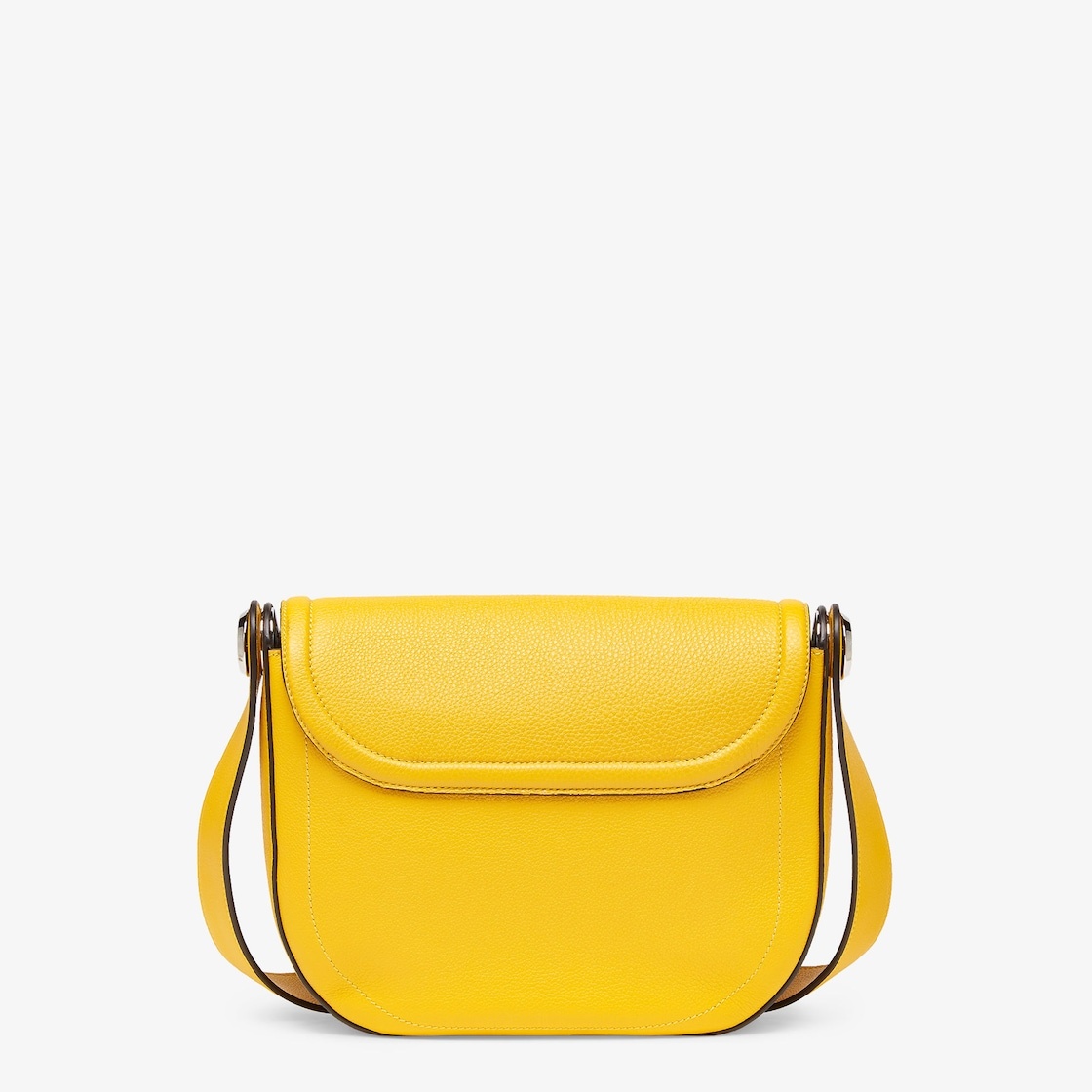 Fendi Roma Leather Chiodo Messenger - 3