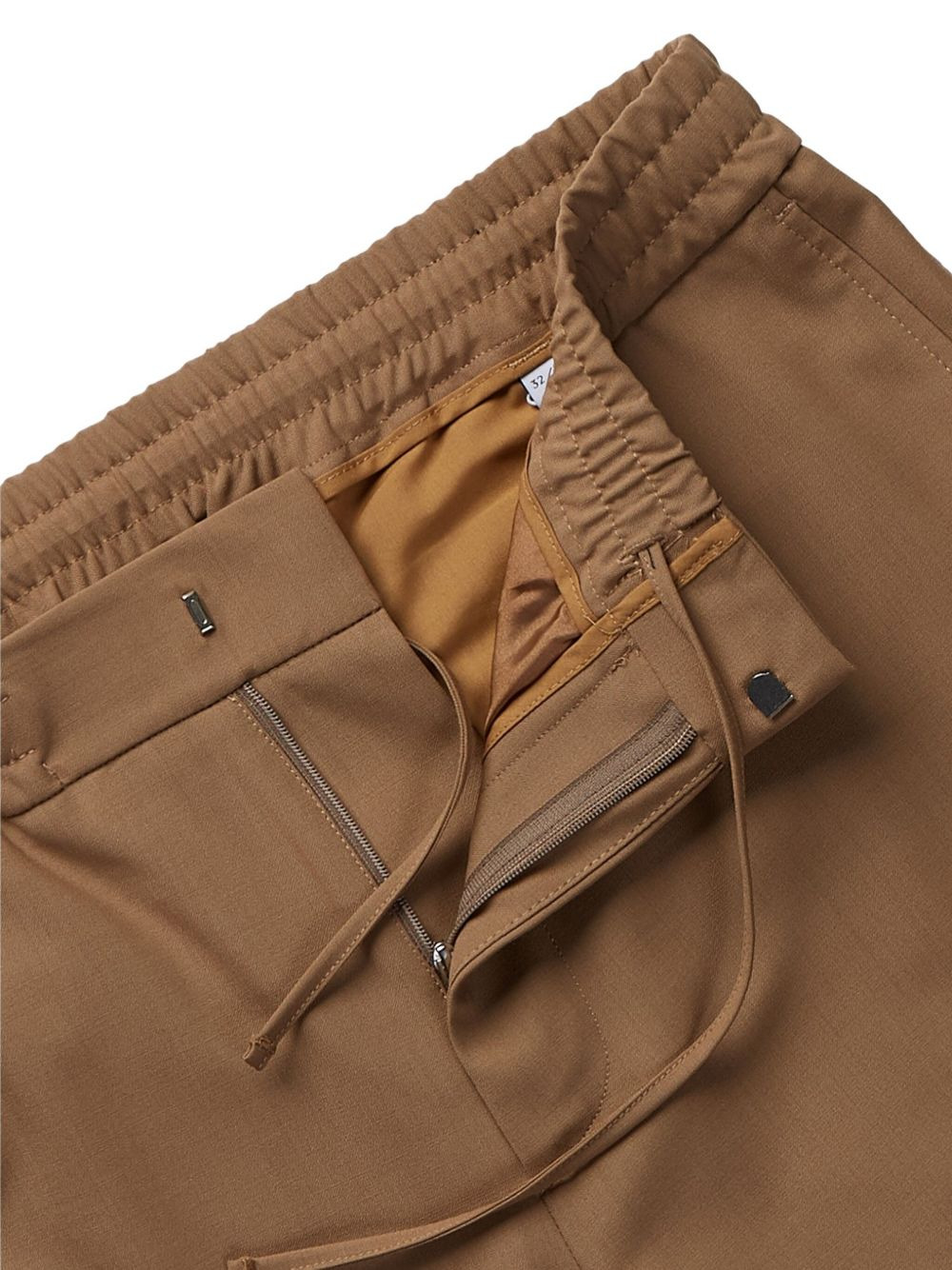elasticated-waist trousers - 4