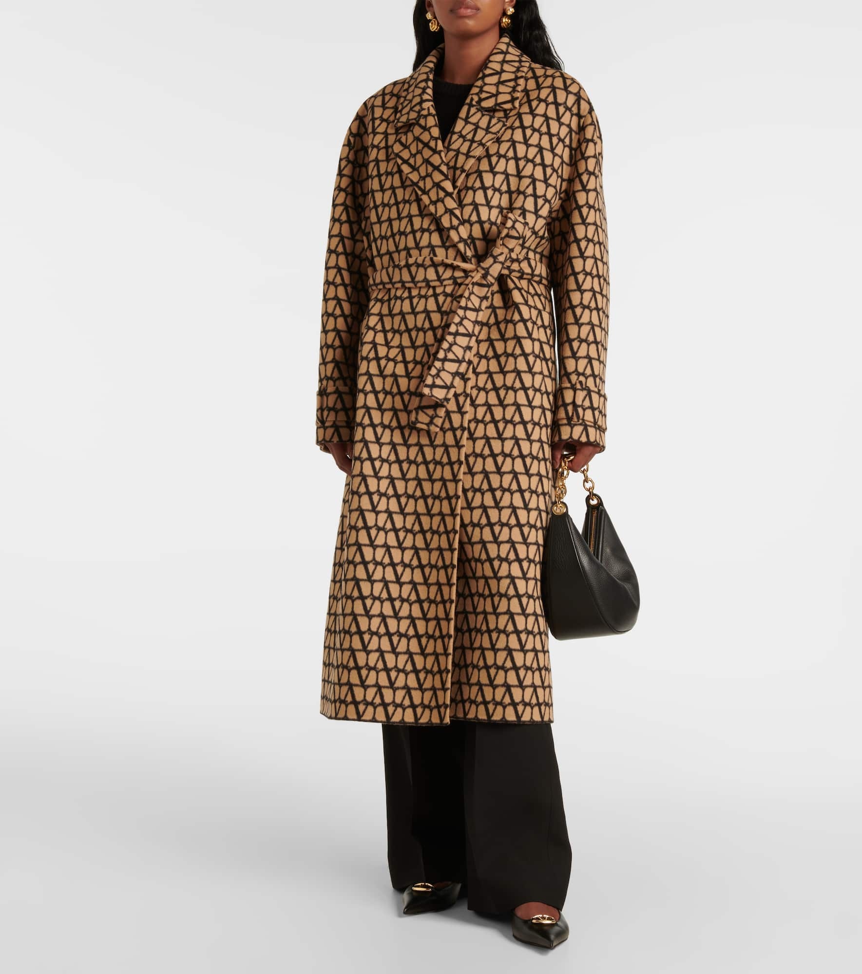 Toile Iconographe wool and silk coat - 2