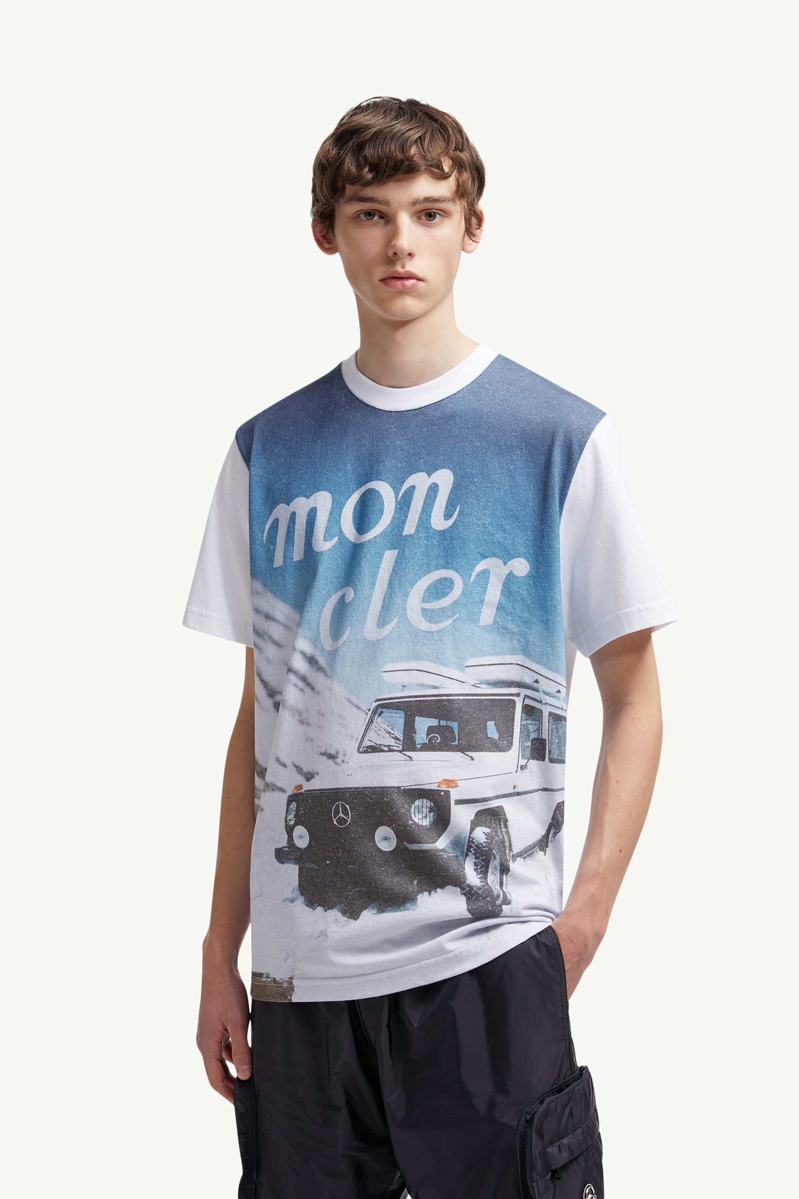 Moncler x Mercedes-Benz by NIGO Printed Cotton T-Shirt - 2