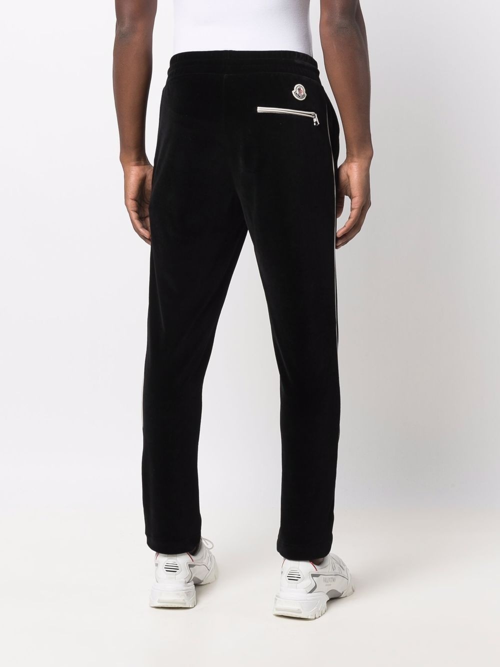 logo-patch track pants - 4