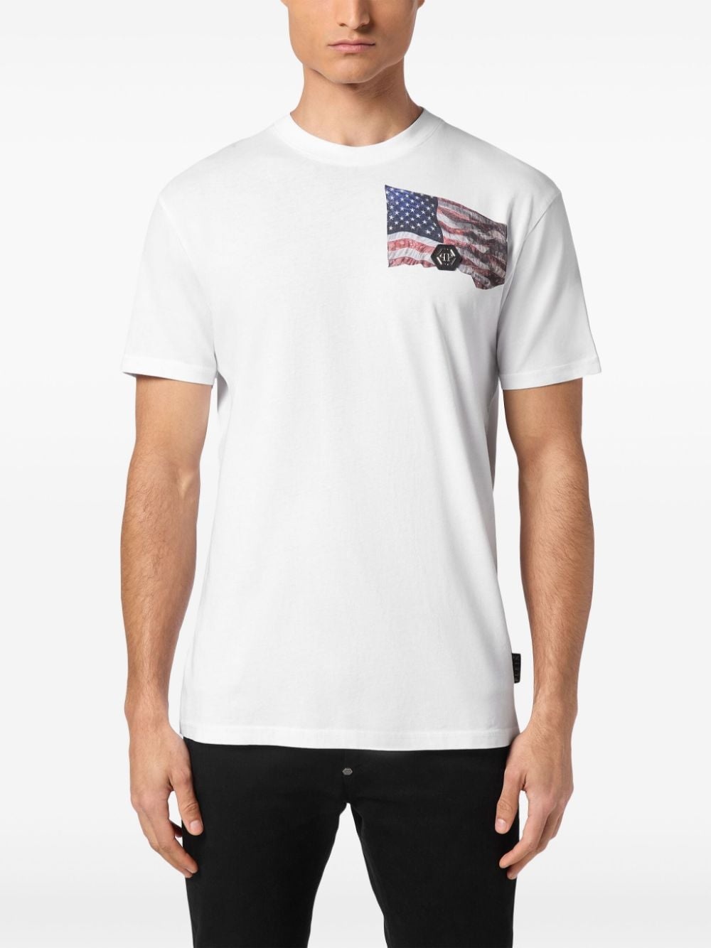 graphic-print cotton t-shirt - 3