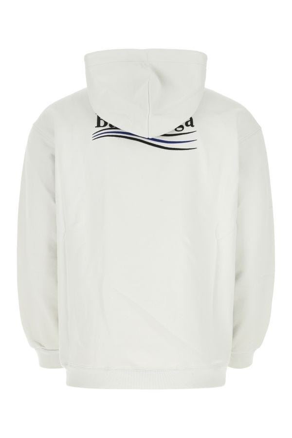 スウェット・トレーナー BALENCIAGA CHALK COTTON SWEATSHIRT BALENCIAGA Chalk cotton sweatshirt | gebnegozionline