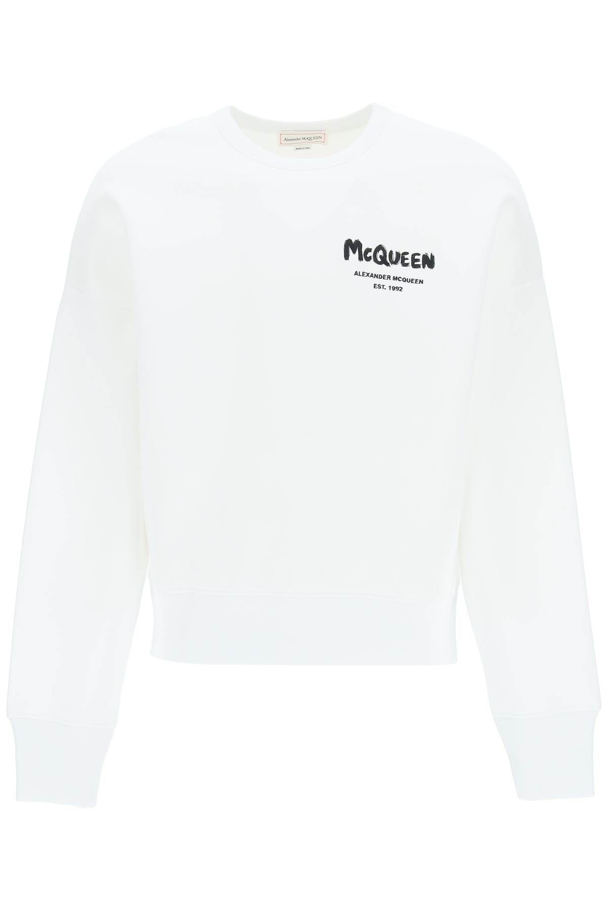 GRAFFITI LOGO SWEATSHIRT - 1