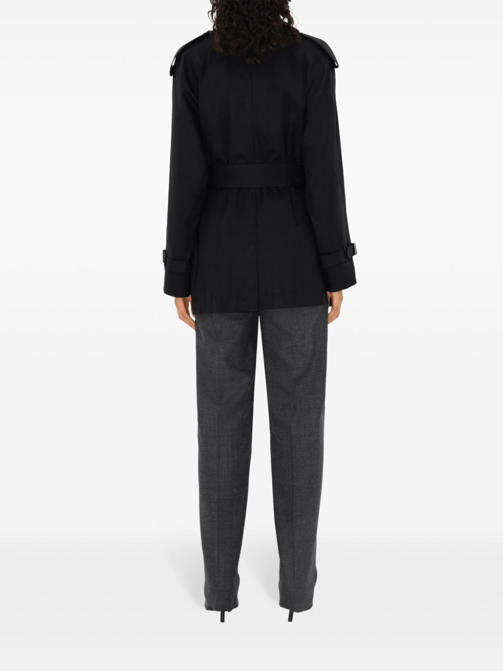 Burberry Coats Black - 4