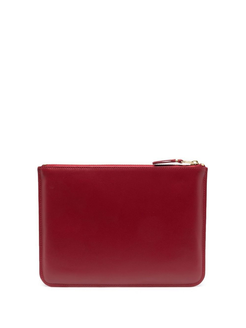 Comme Des Garçons logo-detail leather wallet outlook