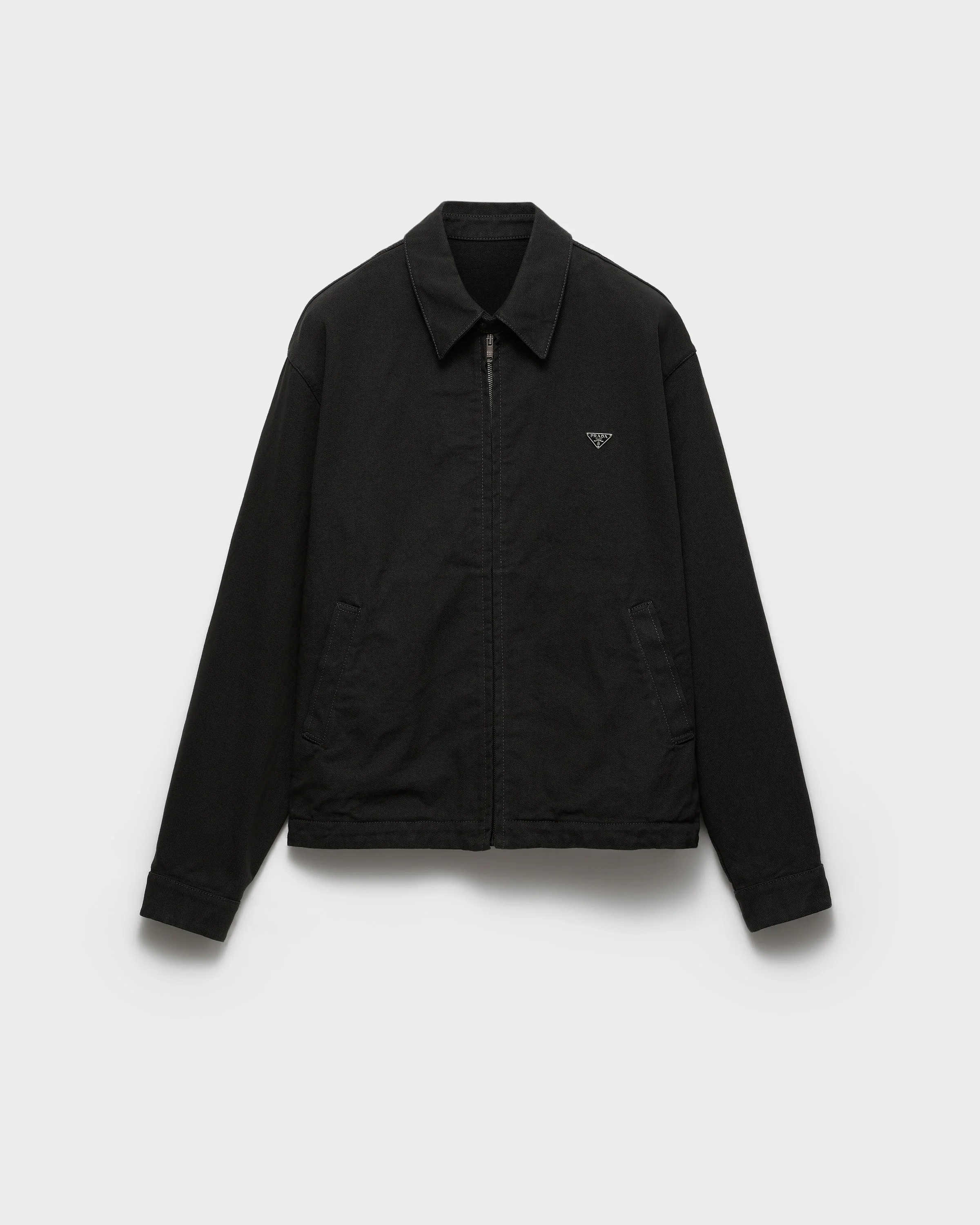 Denim blouson jacket - 1