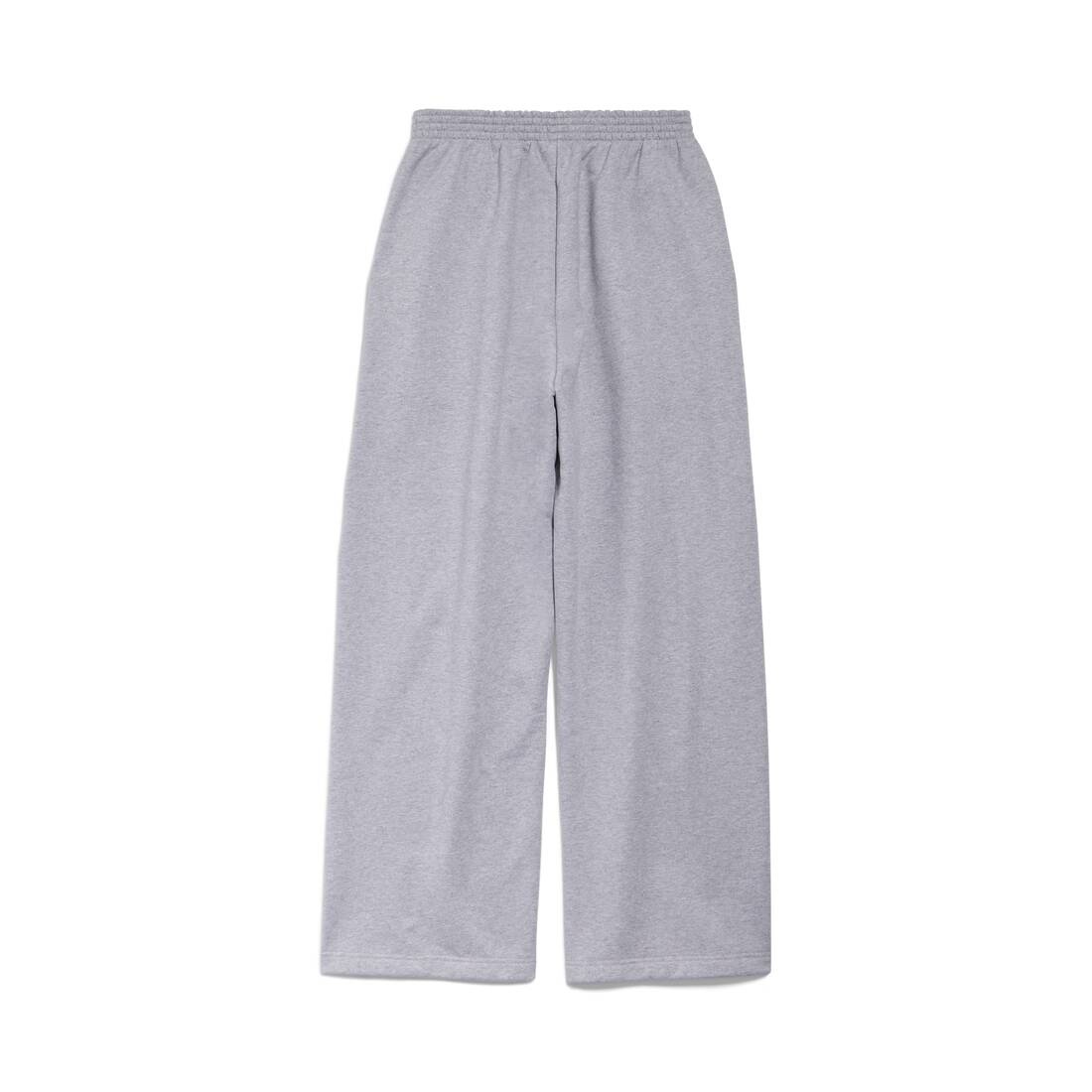Men's Patch Garde-robe Baggy Sweatpants in Grey - 2