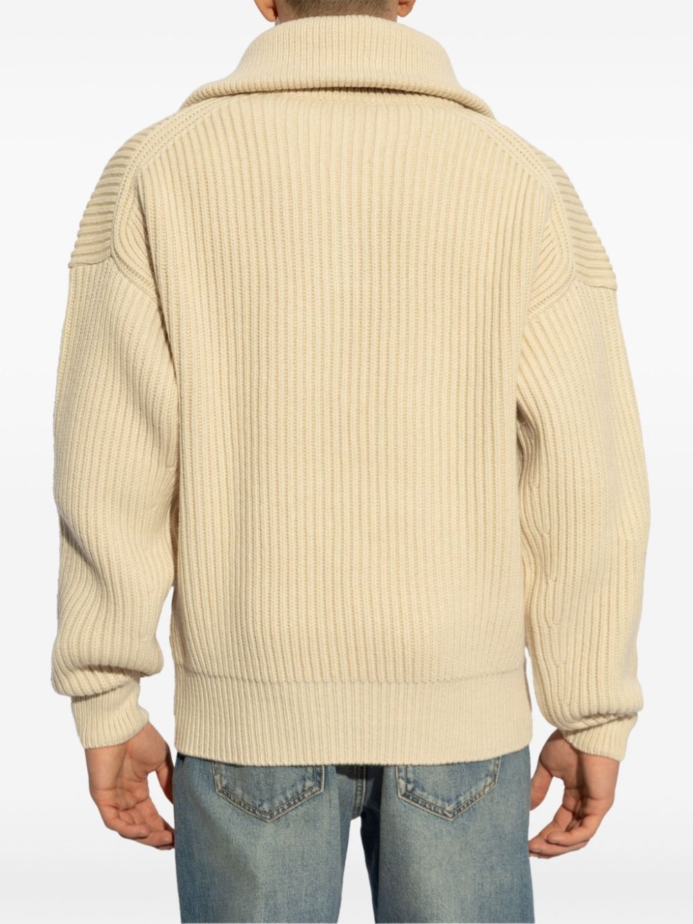 ribbed sweater - 4
