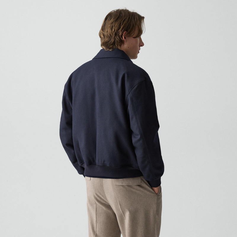 Modern Aviator Jacket in Dapper Wool 4