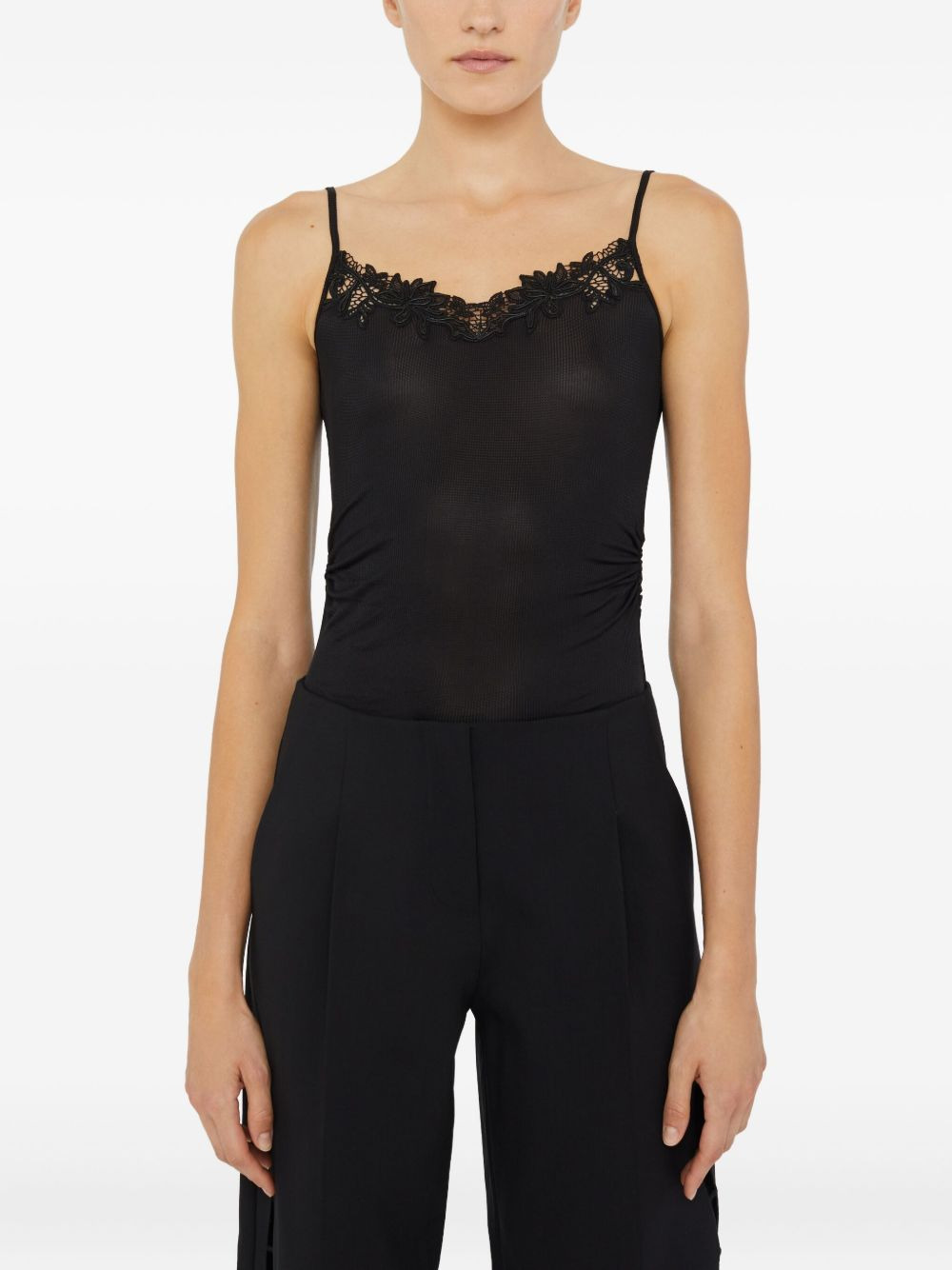 tailored cut-out trousers - 5