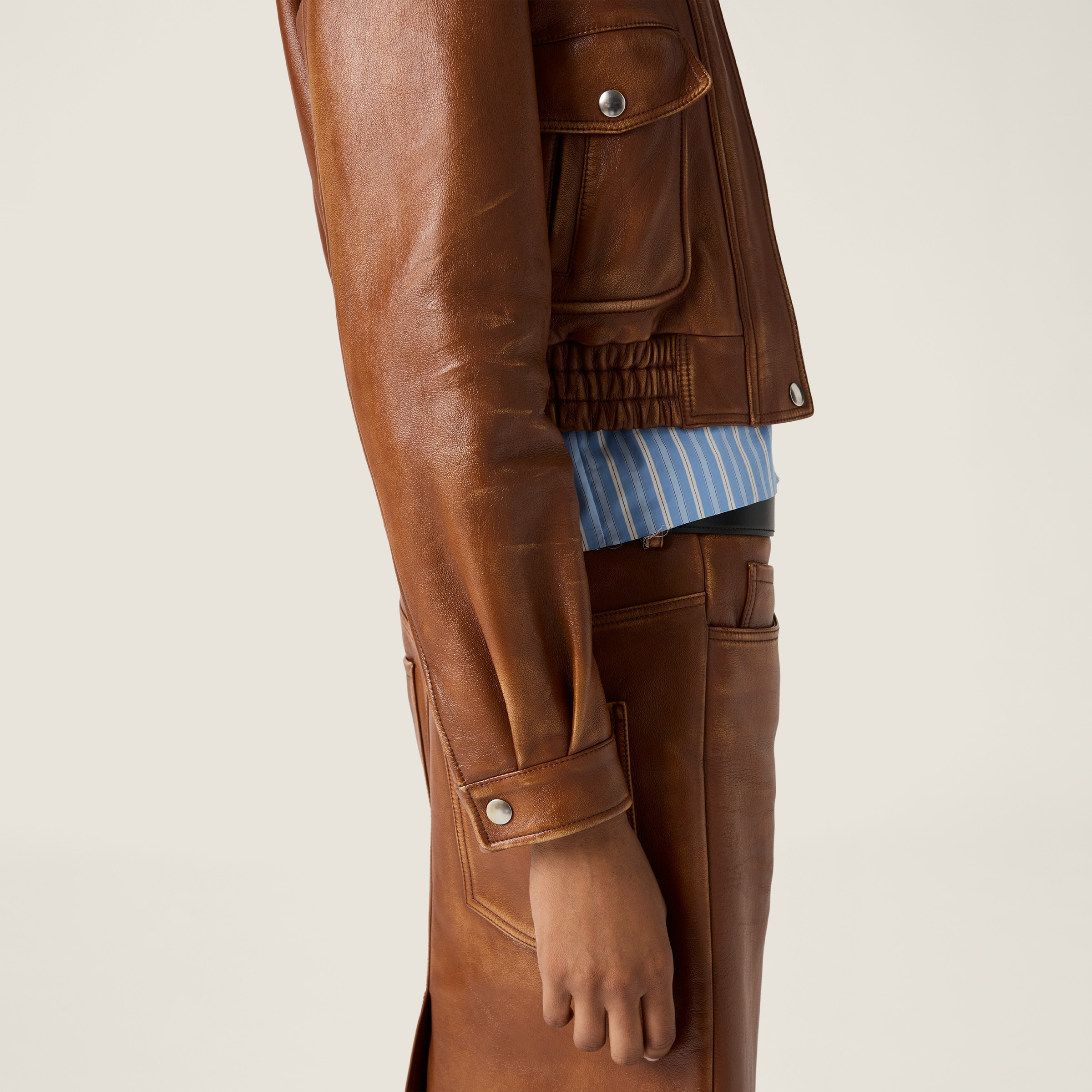Nappa leather jacket - 4