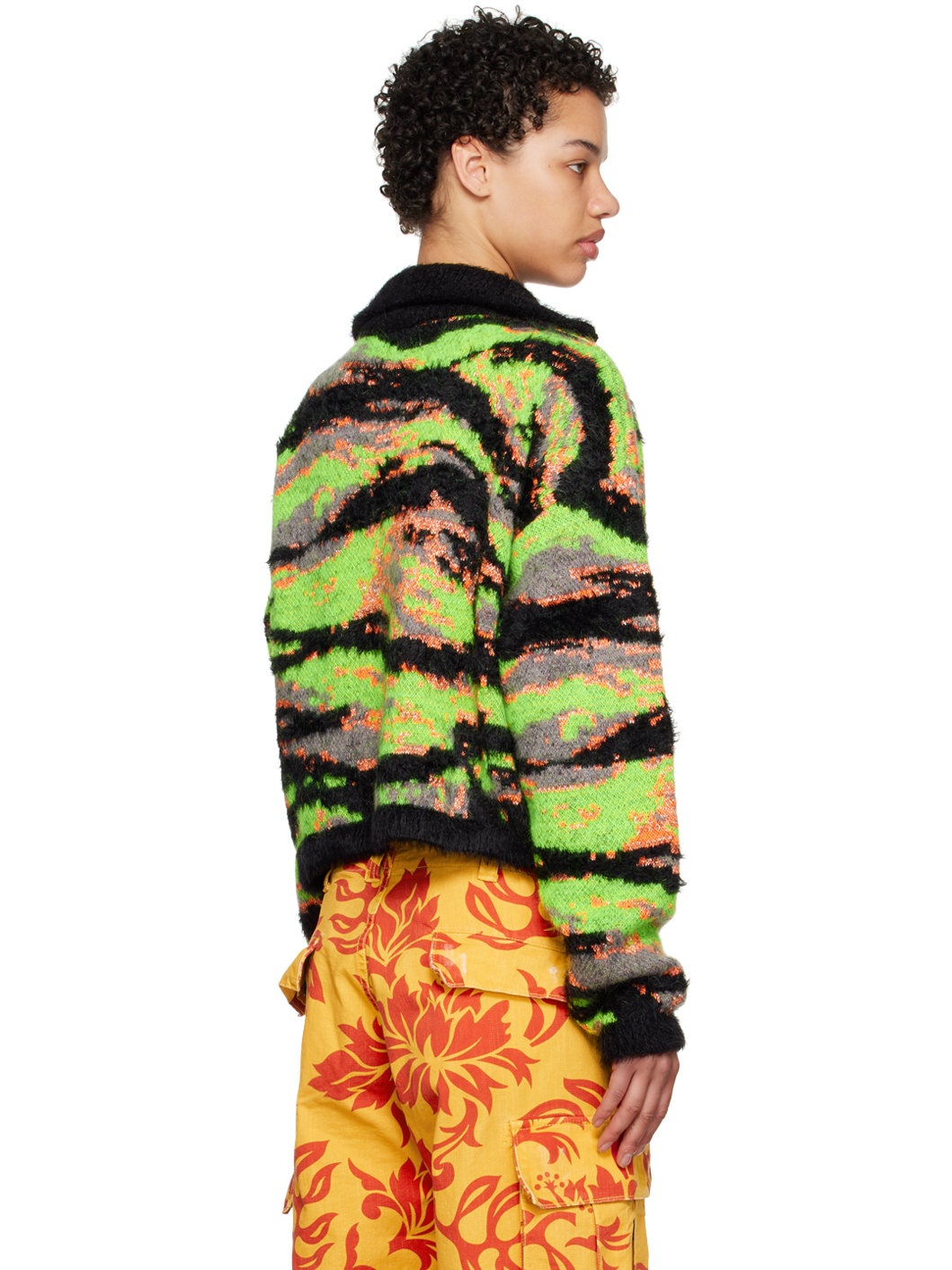 Multicolor Tiger Turtleneck - 3