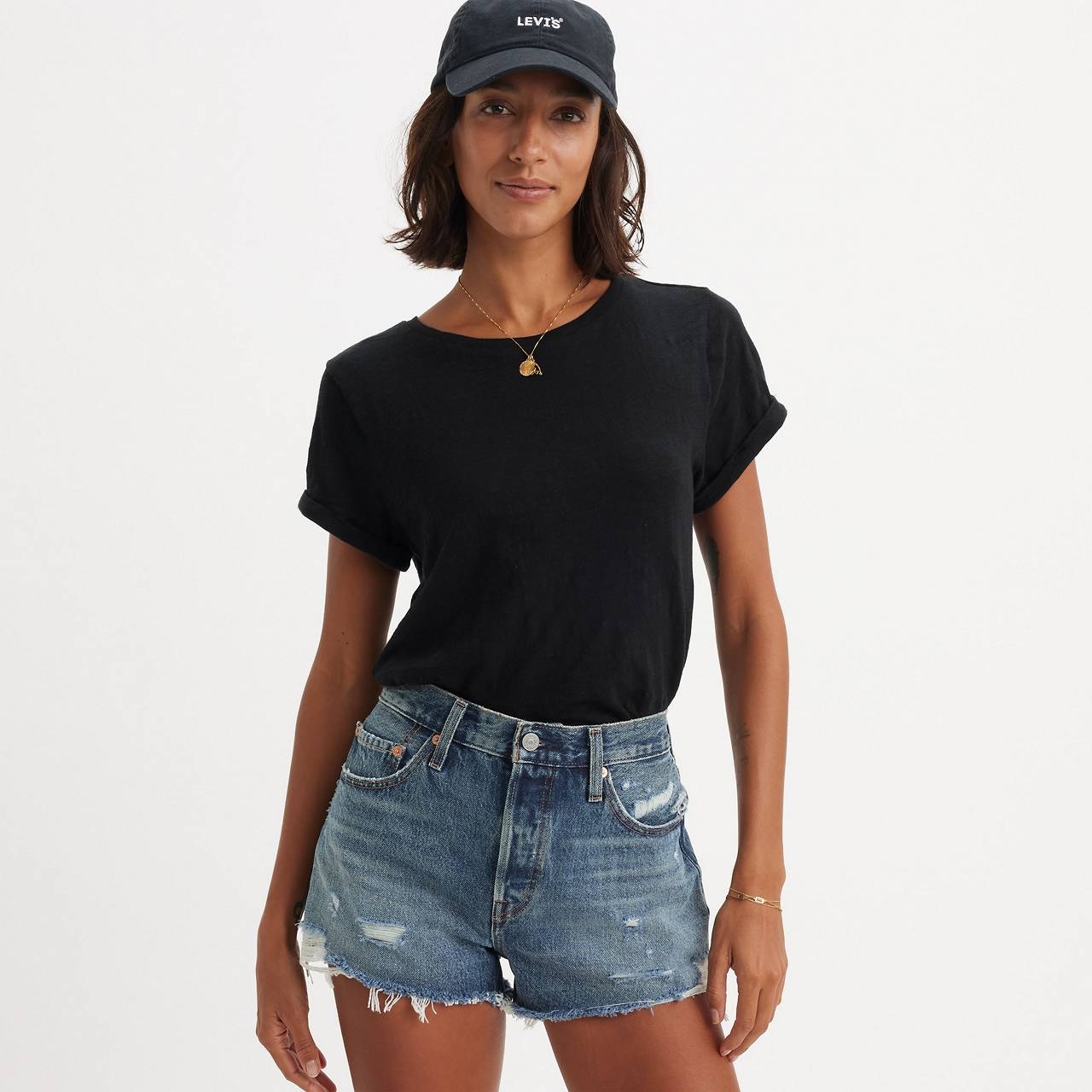 501® ORIGINAL FIT HIGH RISE WOMEN'S SHORTS - 4