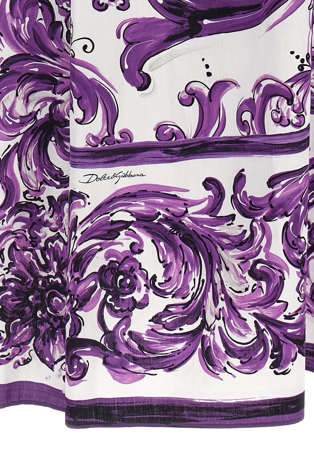 'Maiolica' print chemisier dress - 6