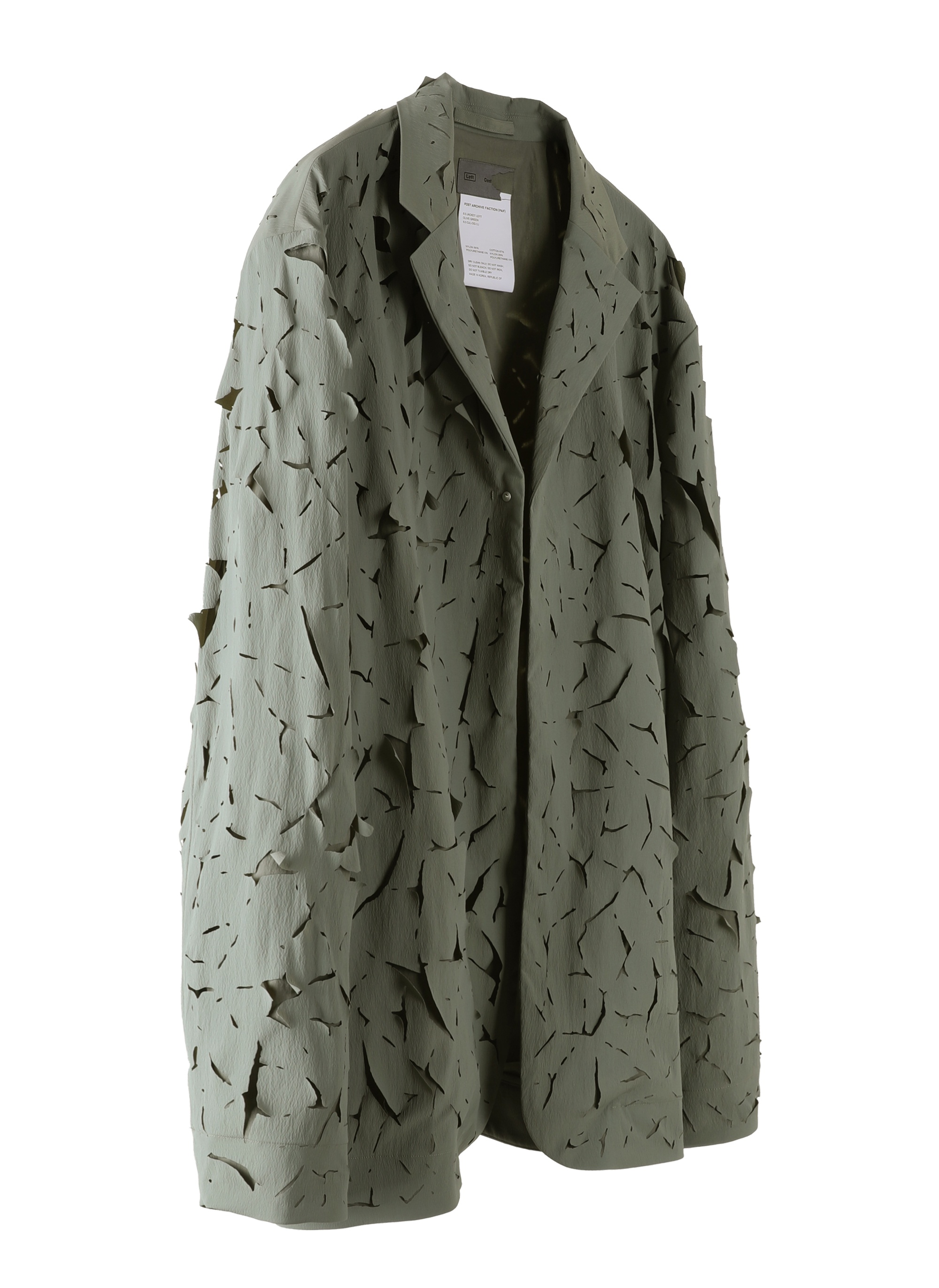6.0 JACKET LEFT (OLIVE GREEN) - 2