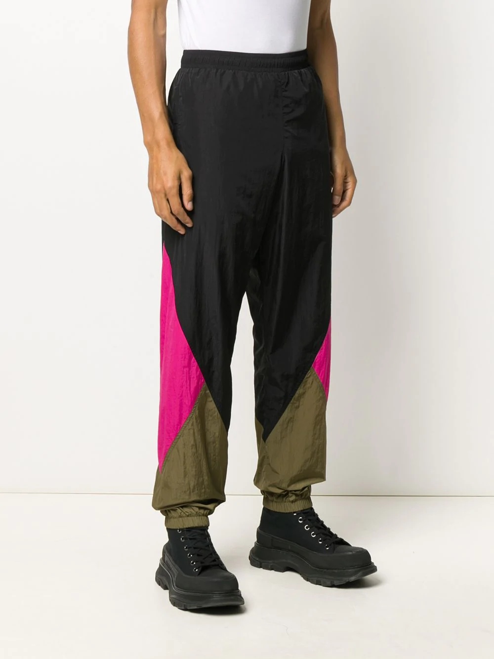 colour-block track pants - 3