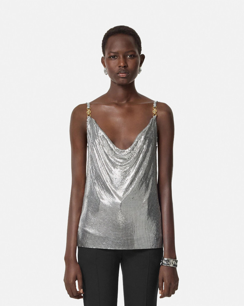 Metal Mesh Camisole Top 4