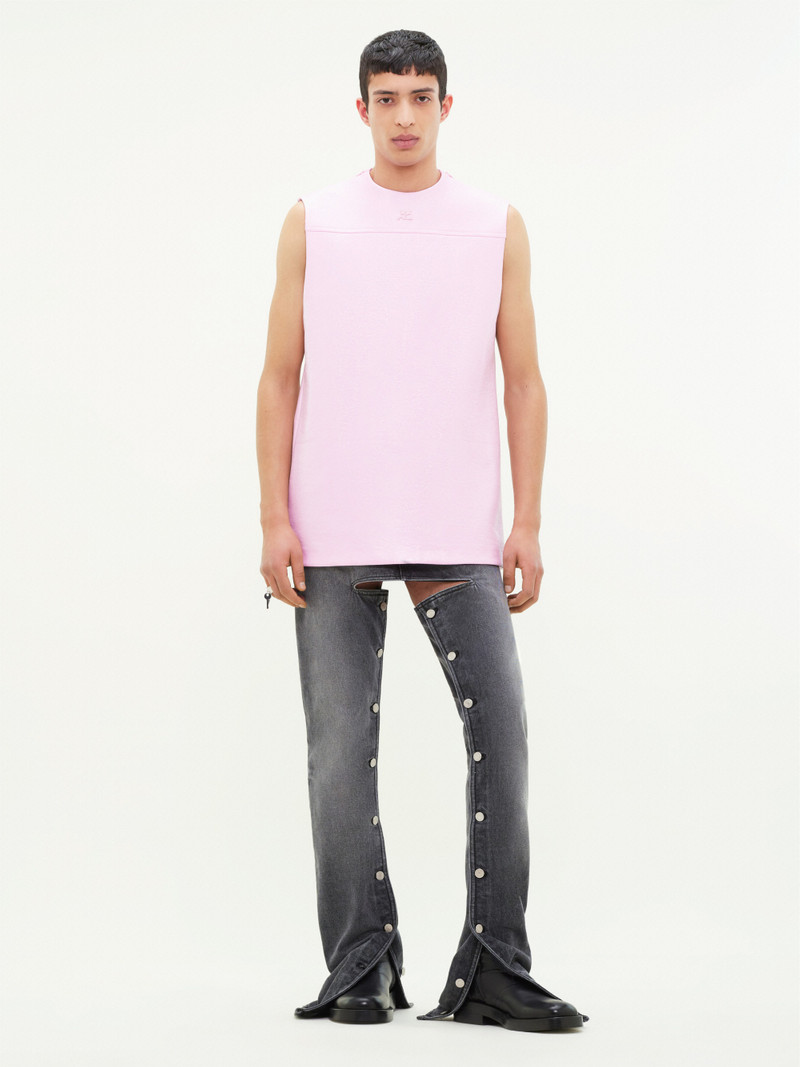 courrèges LONG VINYL TOP outlook
