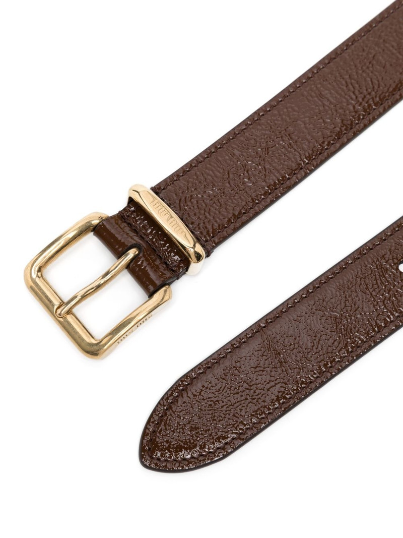 Miu Miu leather belt outlook