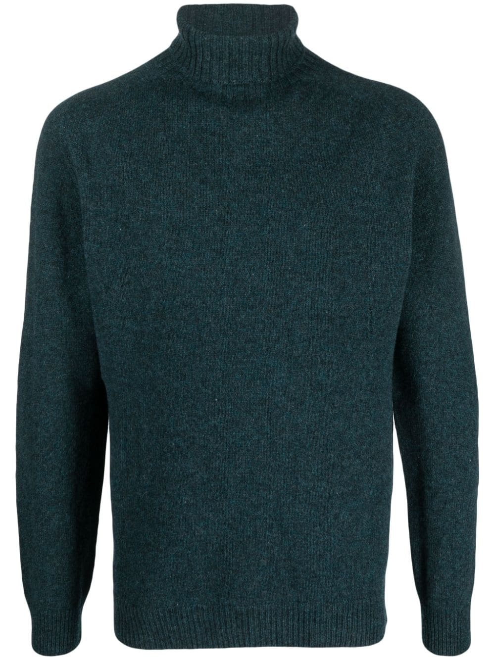 roll-neck lambs-wool jumper - 1
