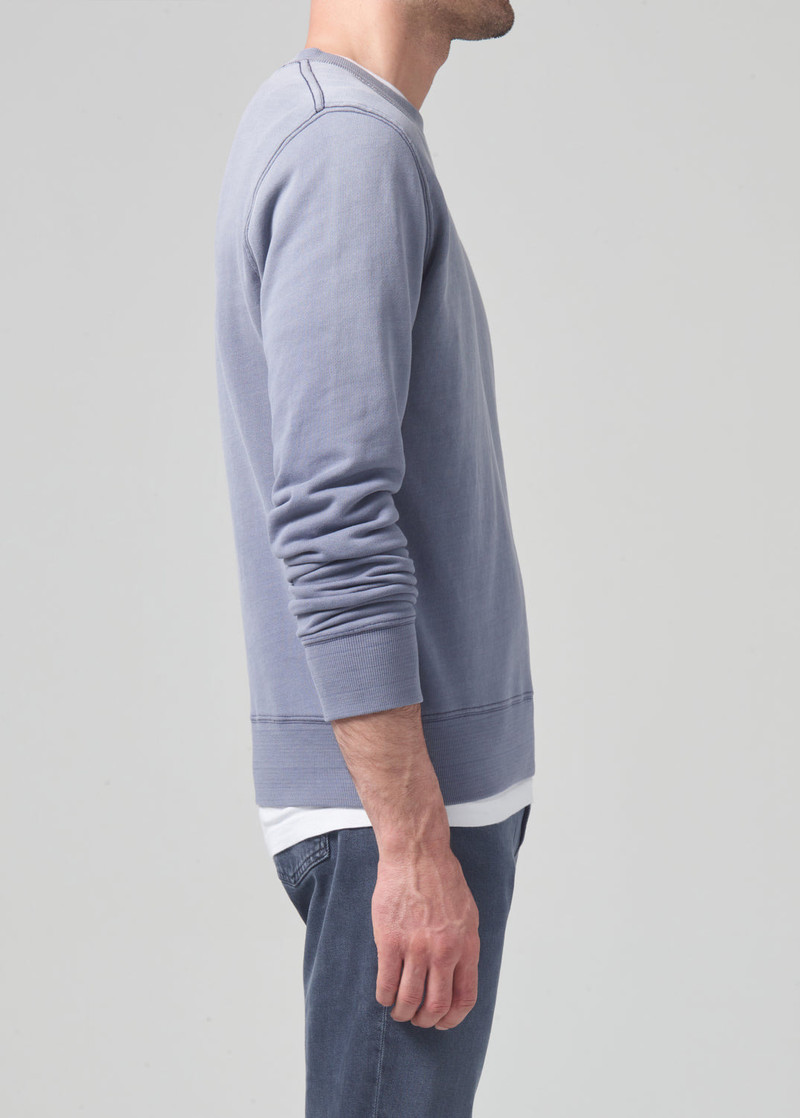 Vintage Crewneck Sweatshirt In Vintage Indigo 4