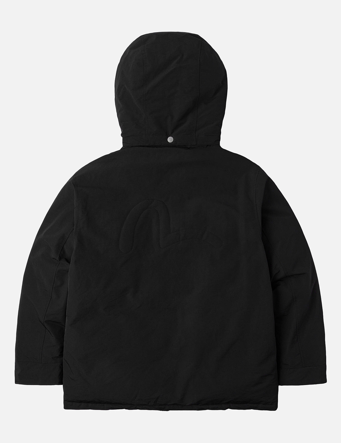 Seagull Embroidery Regular Fit Waterproof Down Jacket - 4