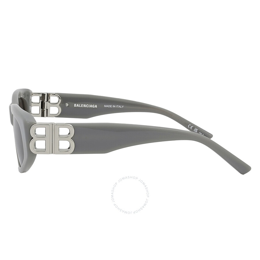 Balenciaga Grey Cat Eye Ladies Sunglasses BB0095S 015 53 - 4