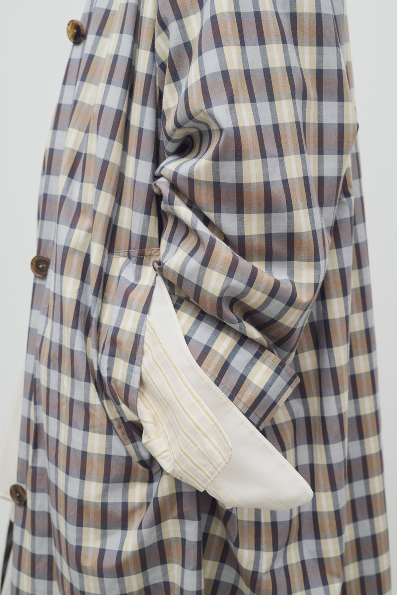 Tavishina Coat in Silk and Cotton 6