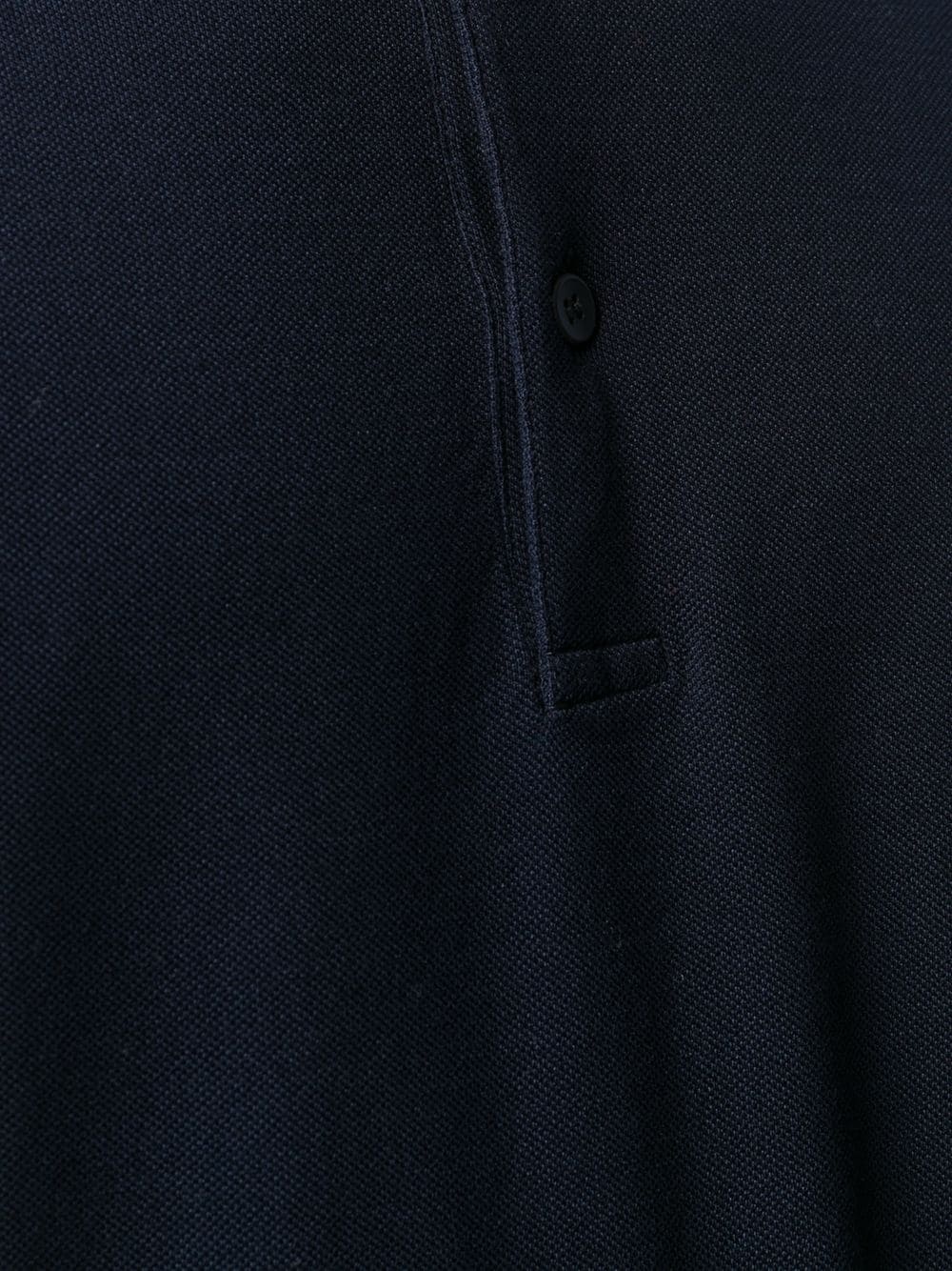 logo-tag piqué polo shirt - 5