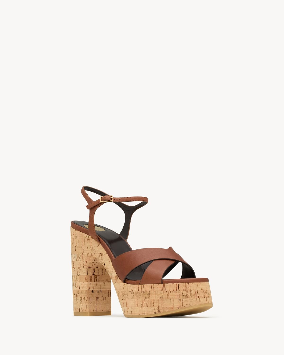BIANCA PLATFORM SANDALS IN SMOOTH LEATHER - 3