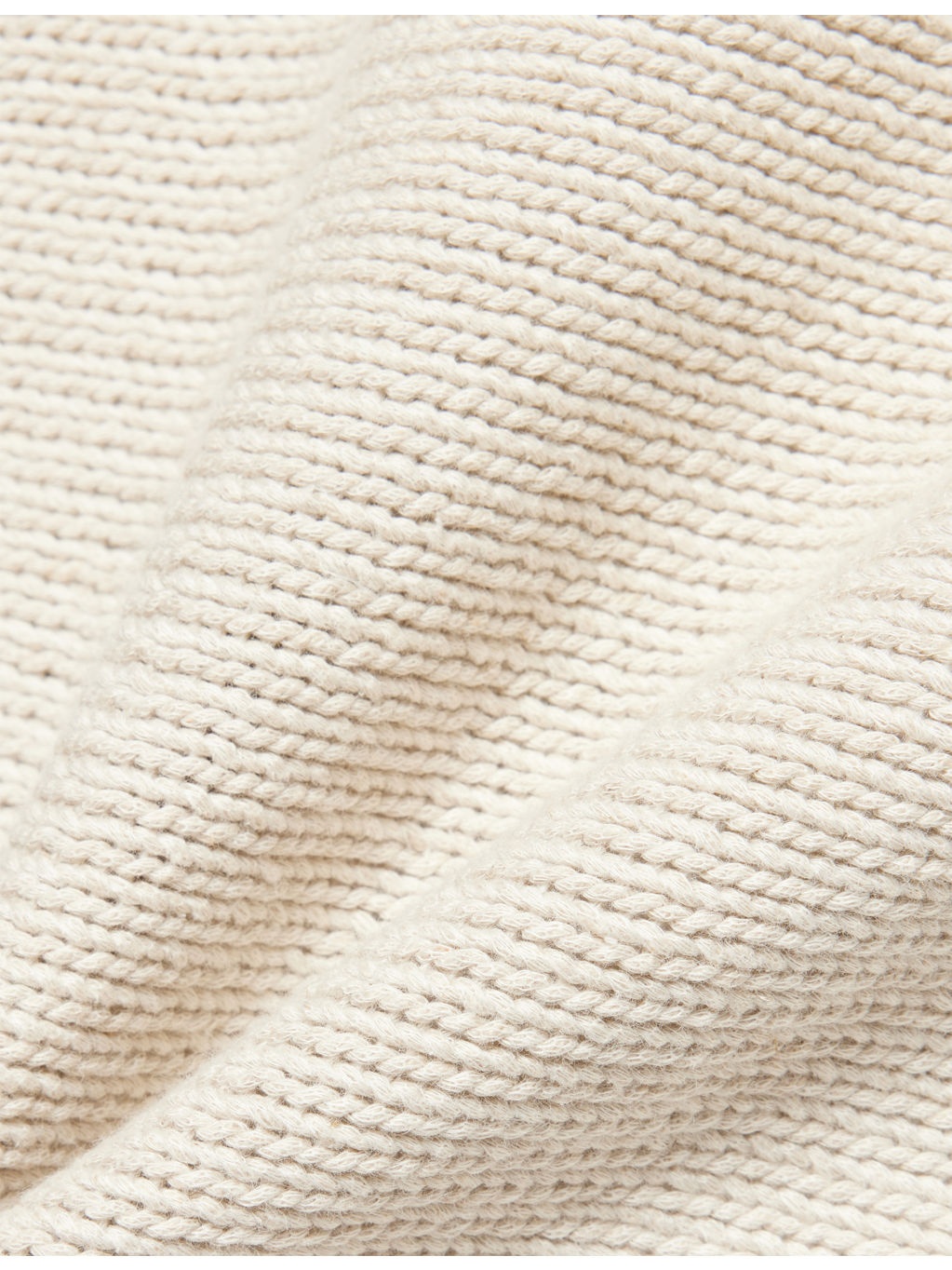 Asymmetric Cropped Linen-And-Cotton Knit Jumper - 6