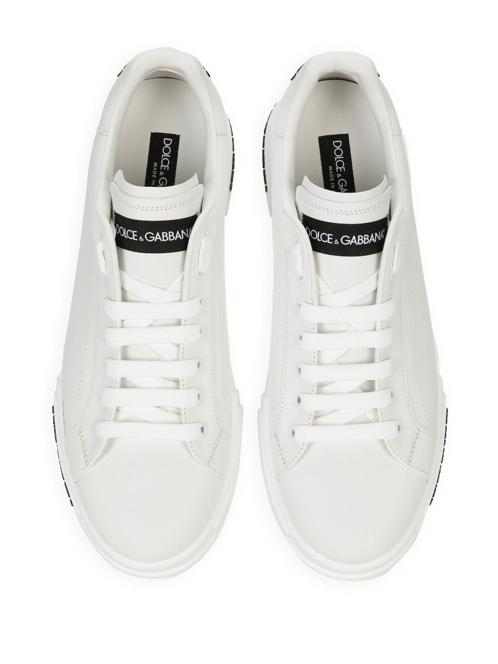 LOGO-PRINT LOW-TOP SNEAKERS - 3