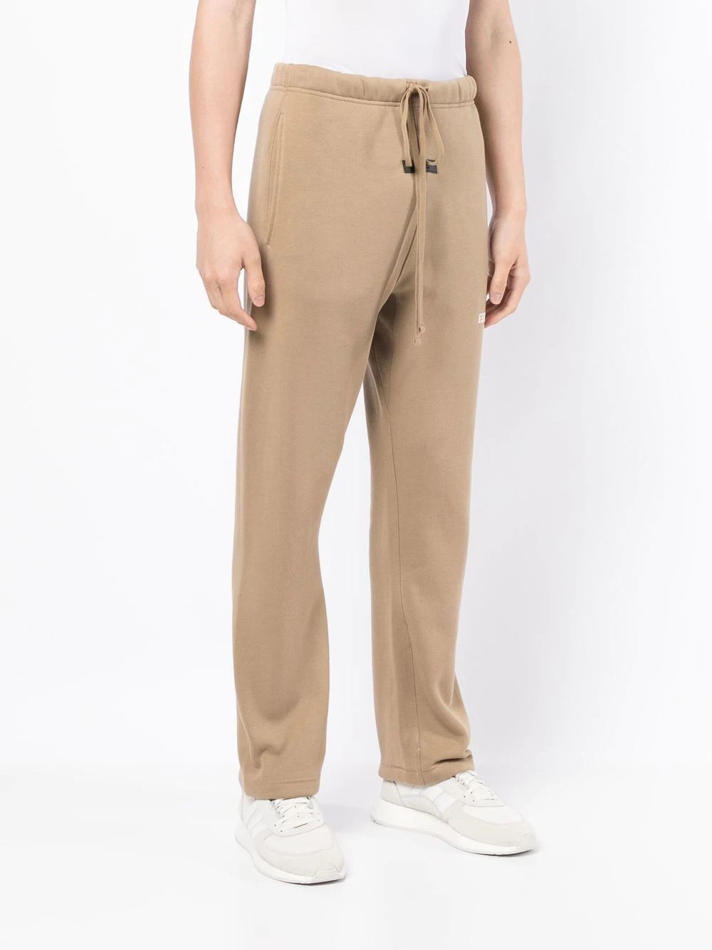 drawstring cotton sweatpants - 3