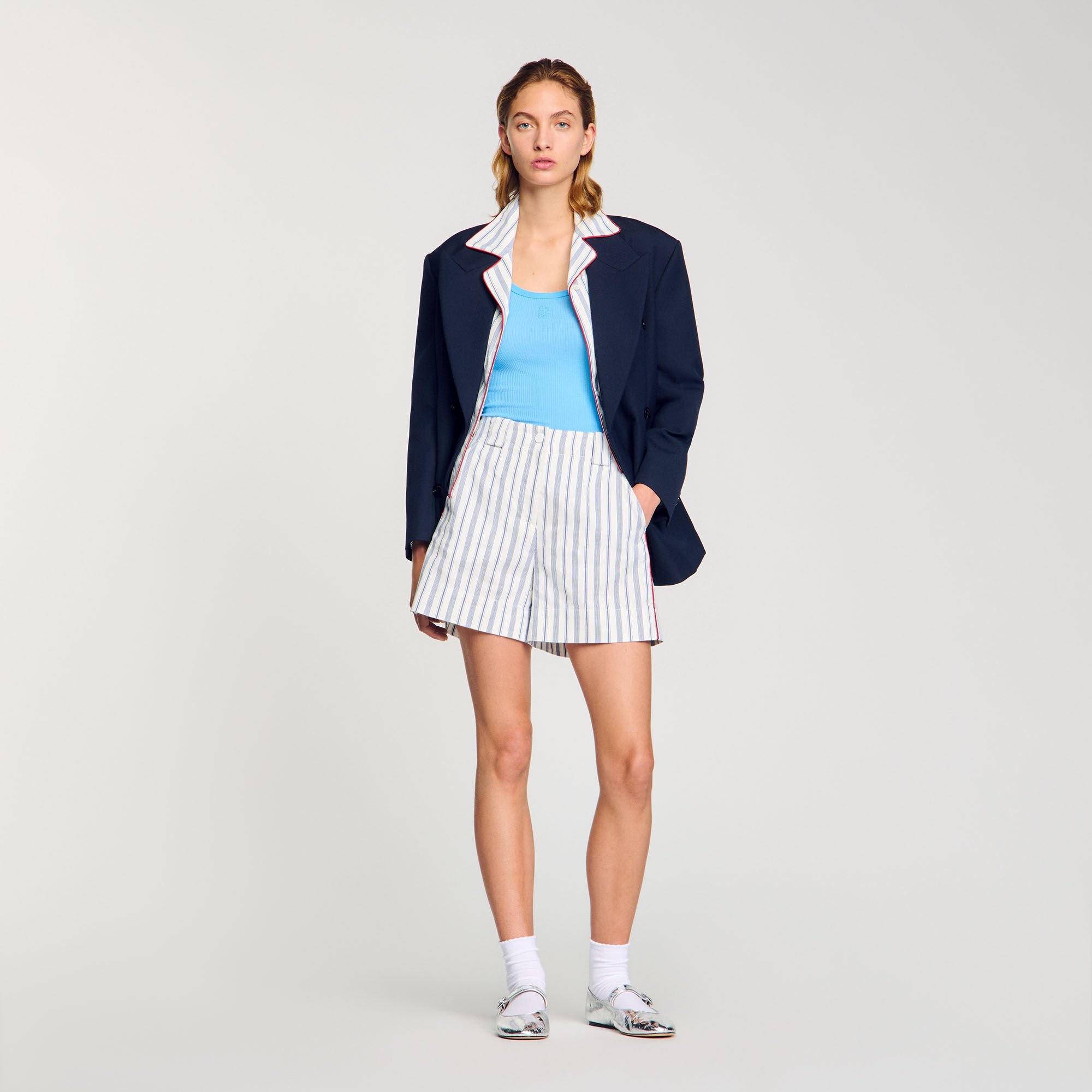 STRIPED SHORTS - 1