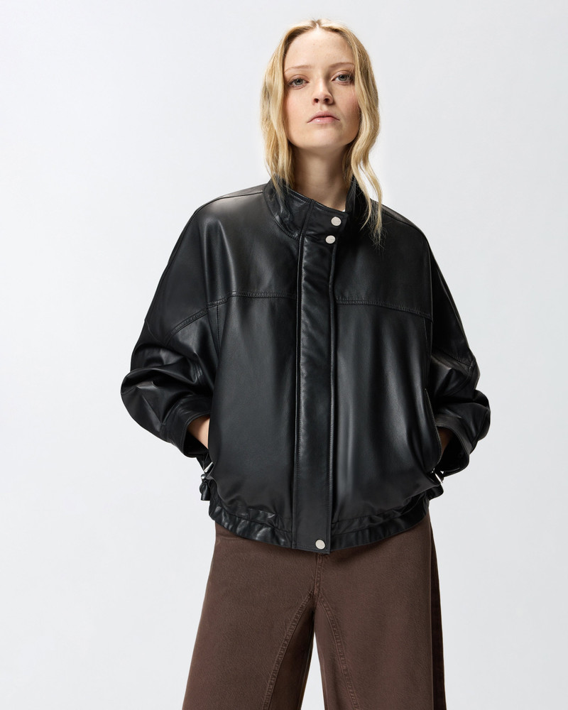 NAPPA LEATHER BLOUSON JACKET 6
