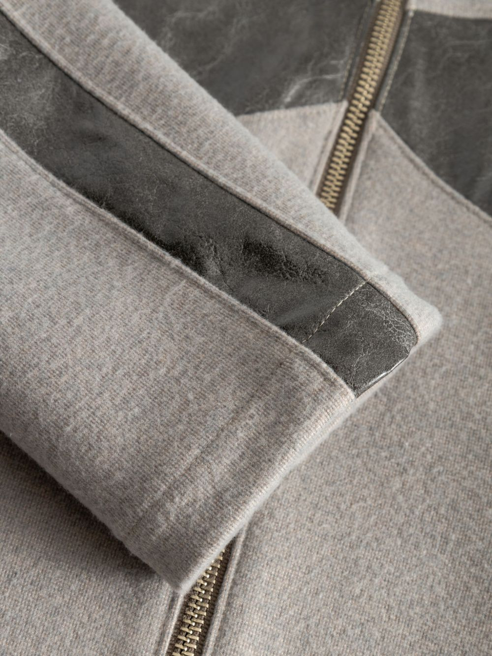 Racer zip-front jacket - 4