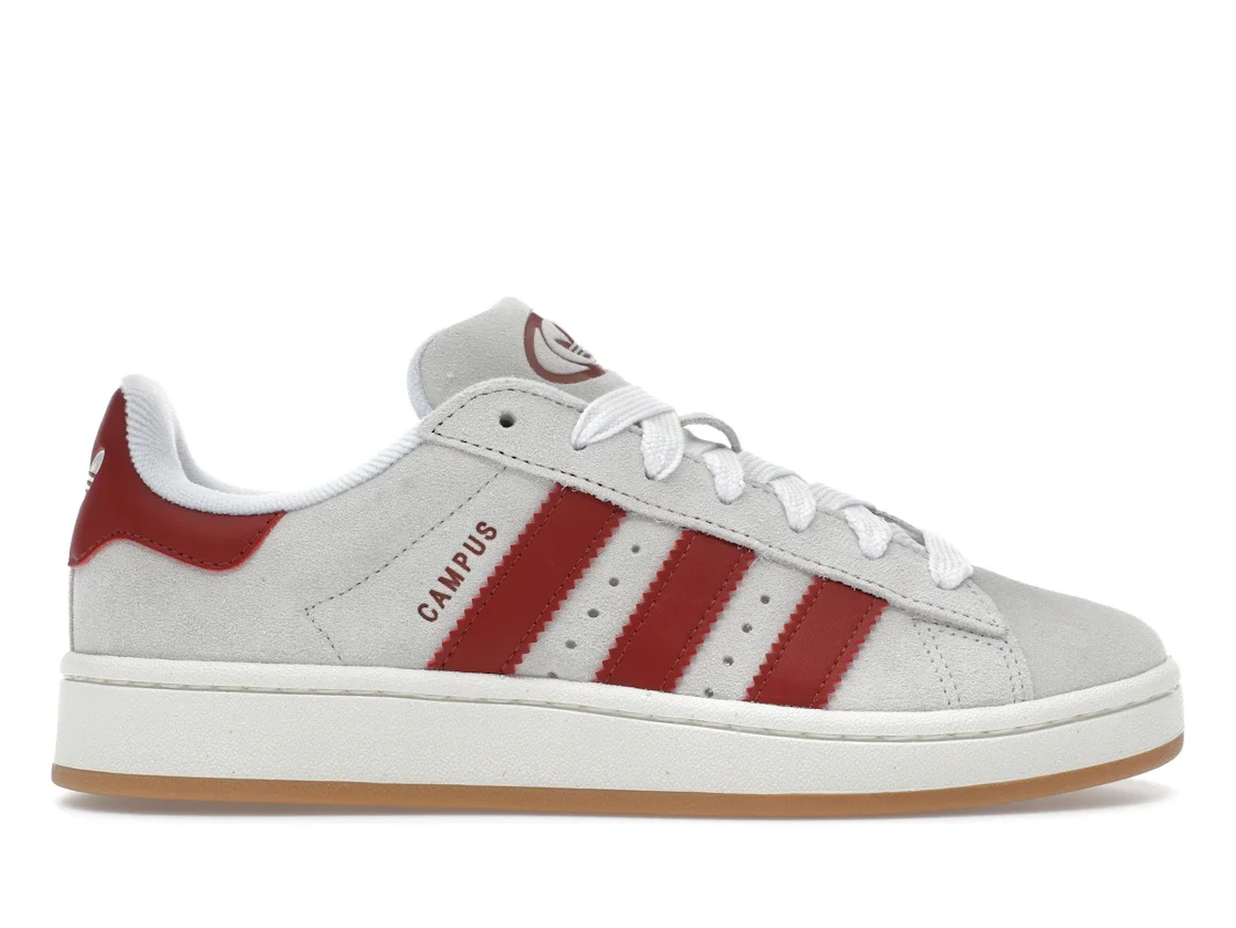 adidas Campus 00s Crystal White Preloved Ruby (Women's) - 1