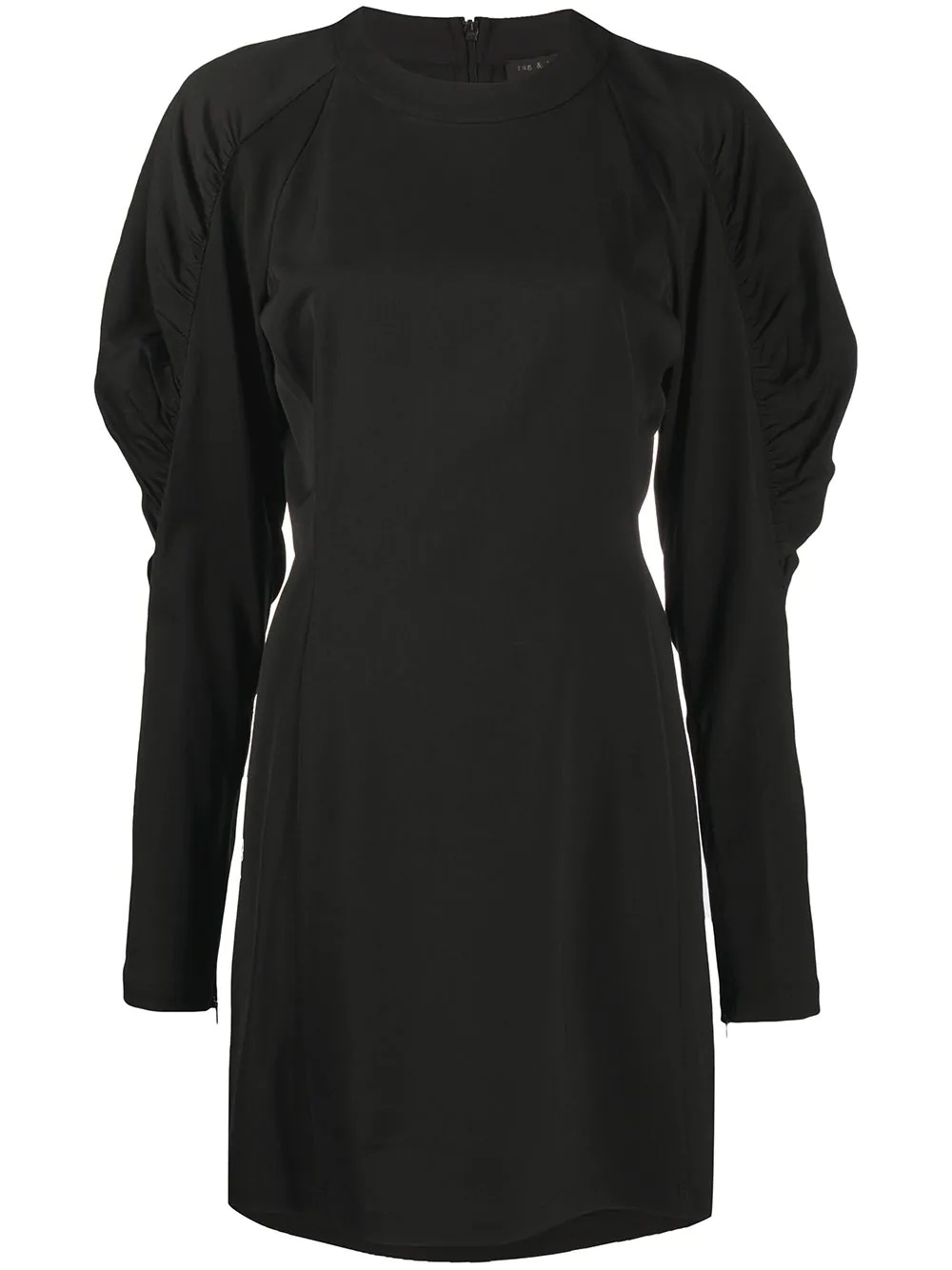 puff sleeve dress - 1