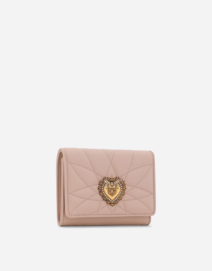 Small Devotion wallet in quilted nappa leather - 2