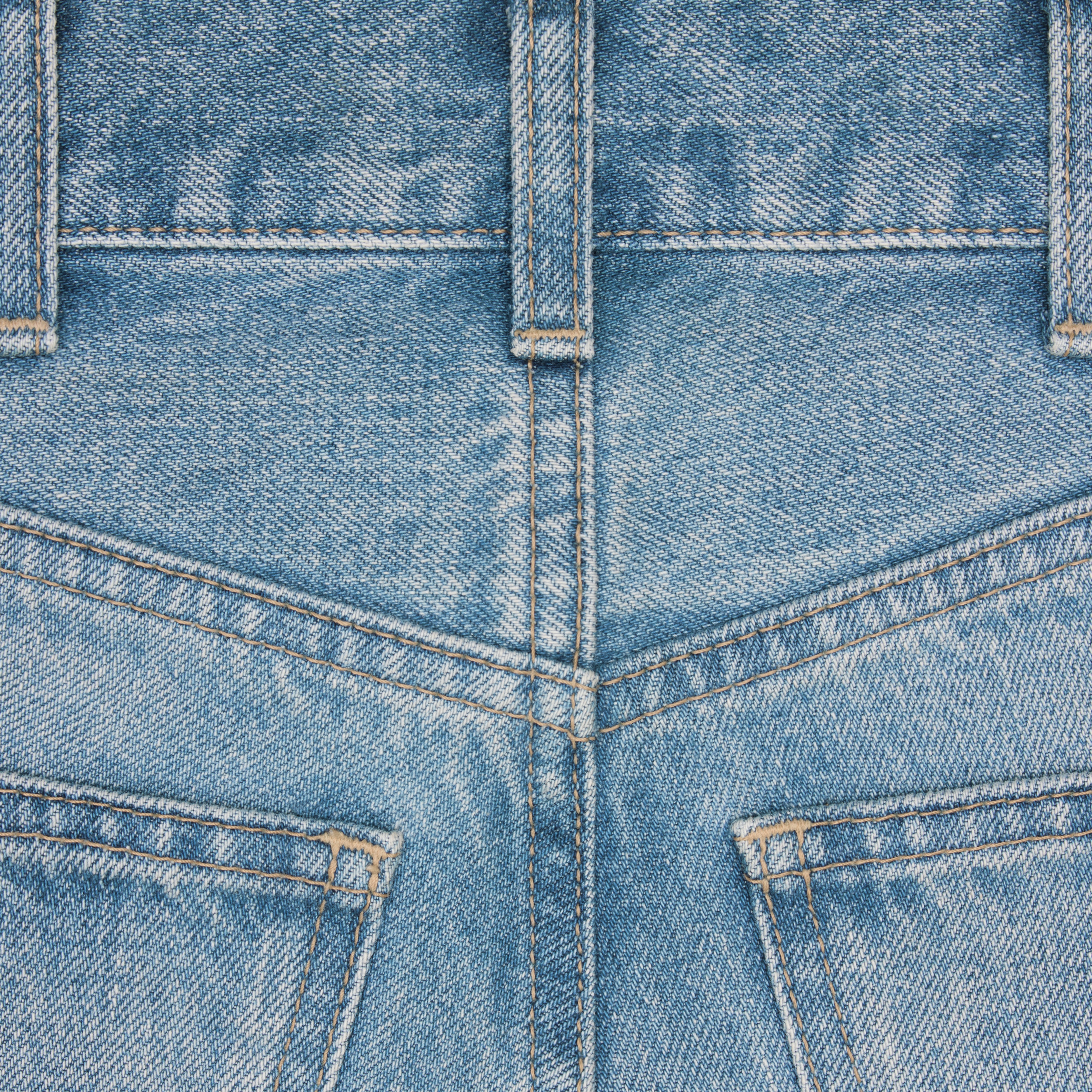 CELINE kitty jeans in pismo wash denim | REVERSIBLE
