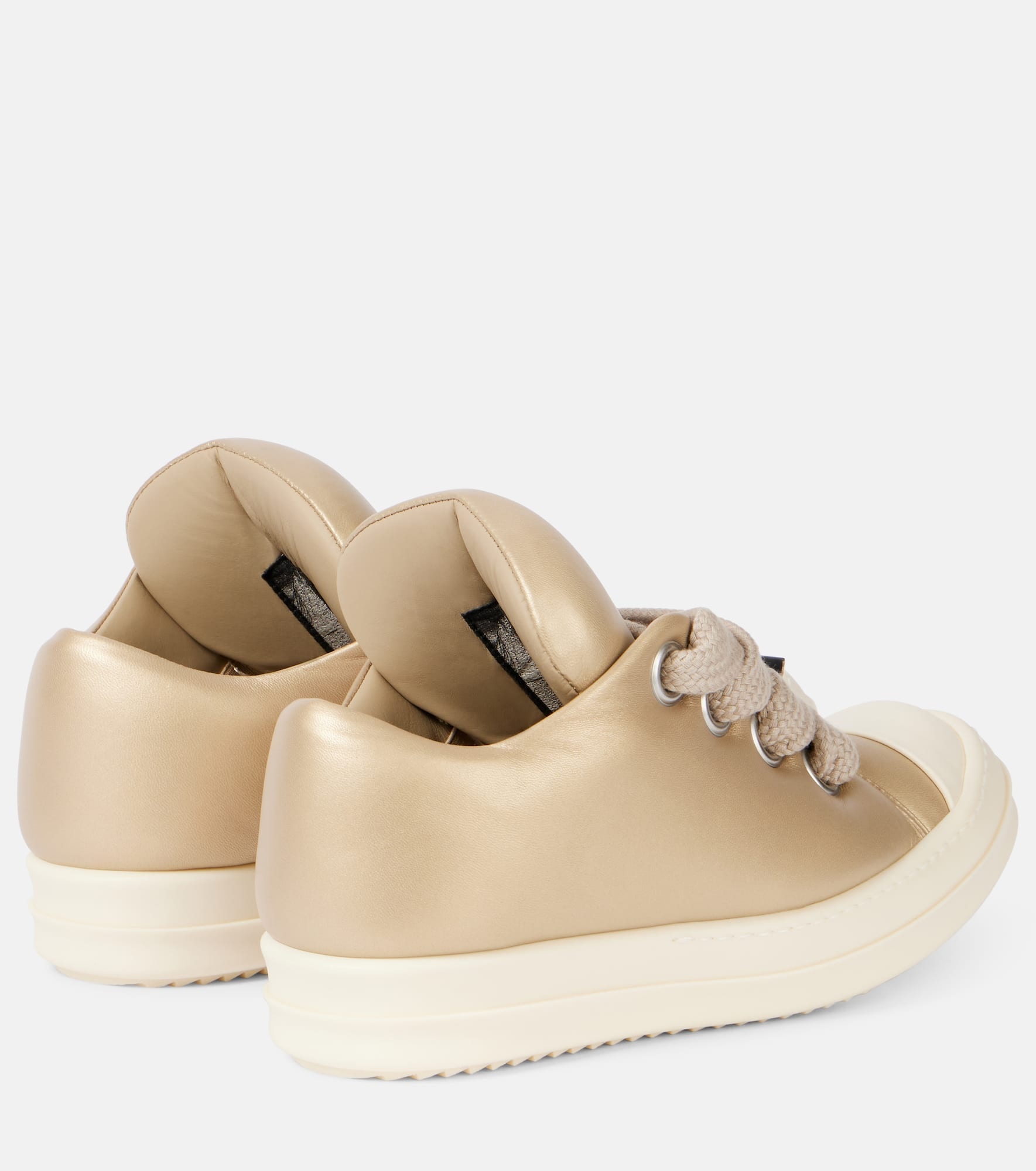 Jumbolace metallic leather sneakers - 2