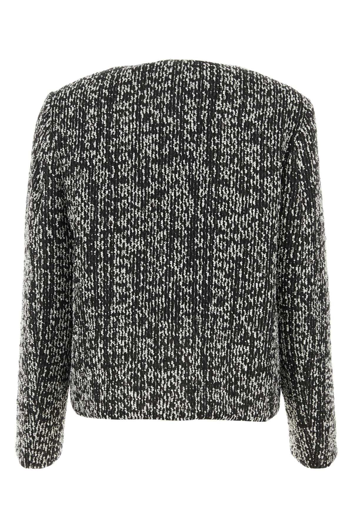 Lanvin Women Two-Tone Tweed Blazer - 2