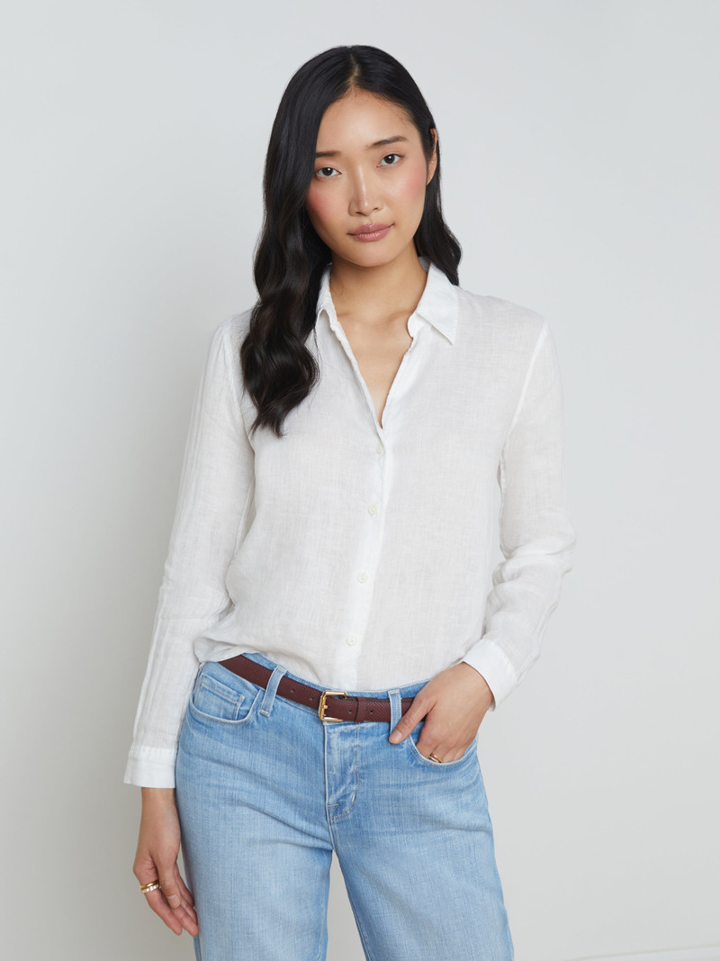 Tyler Linen Blouse - 1
