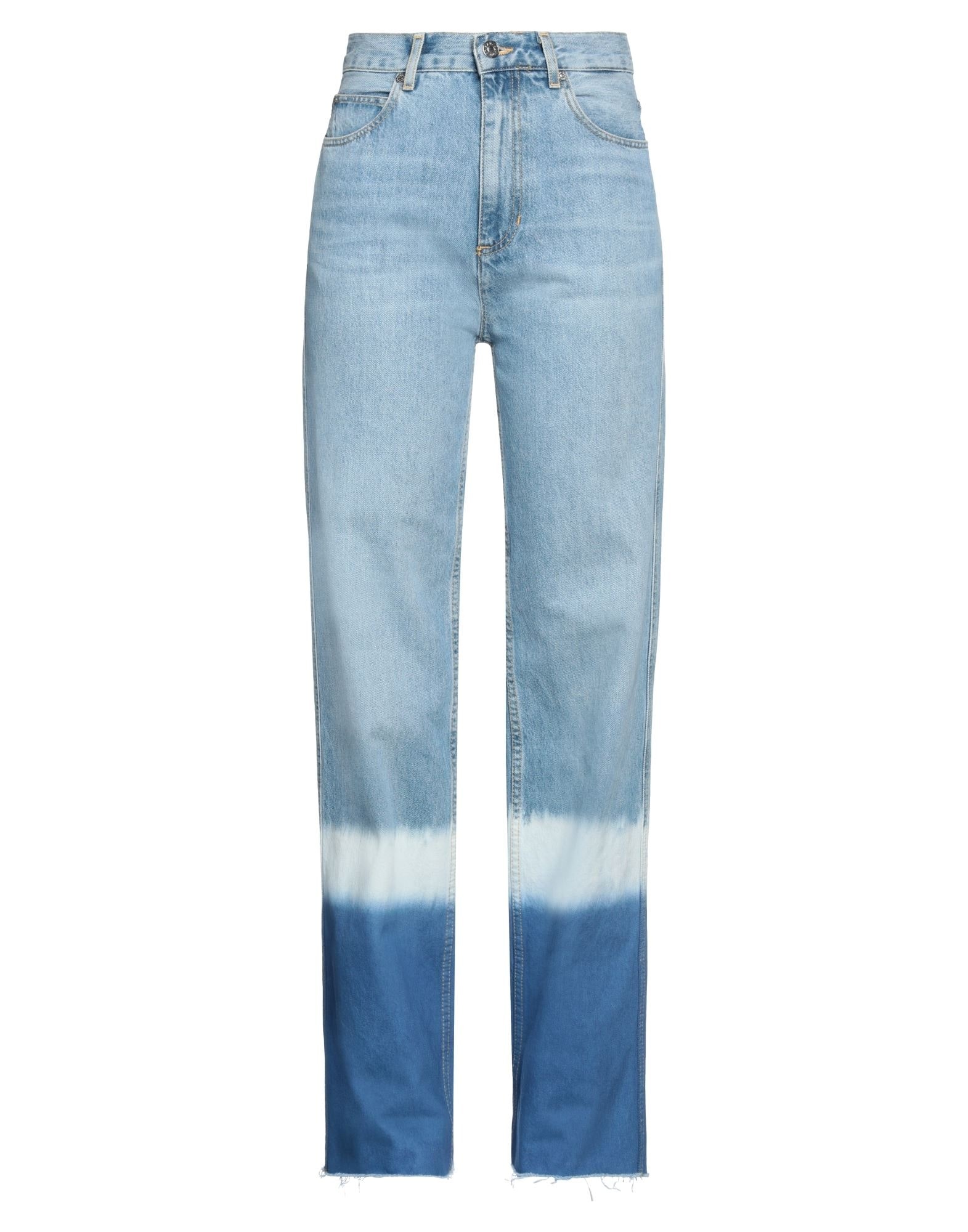 Blue Women's Denim Pants - 1